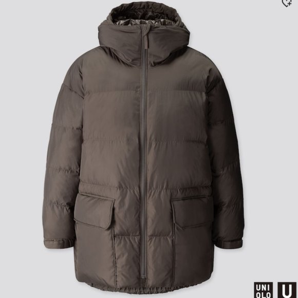 uniqlo oversized puffer